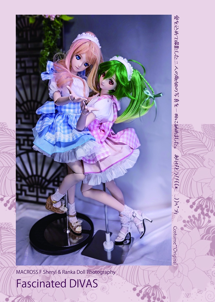 マクロスF シェリル&ランカ ドール写真集「Facisnated DIVAS」