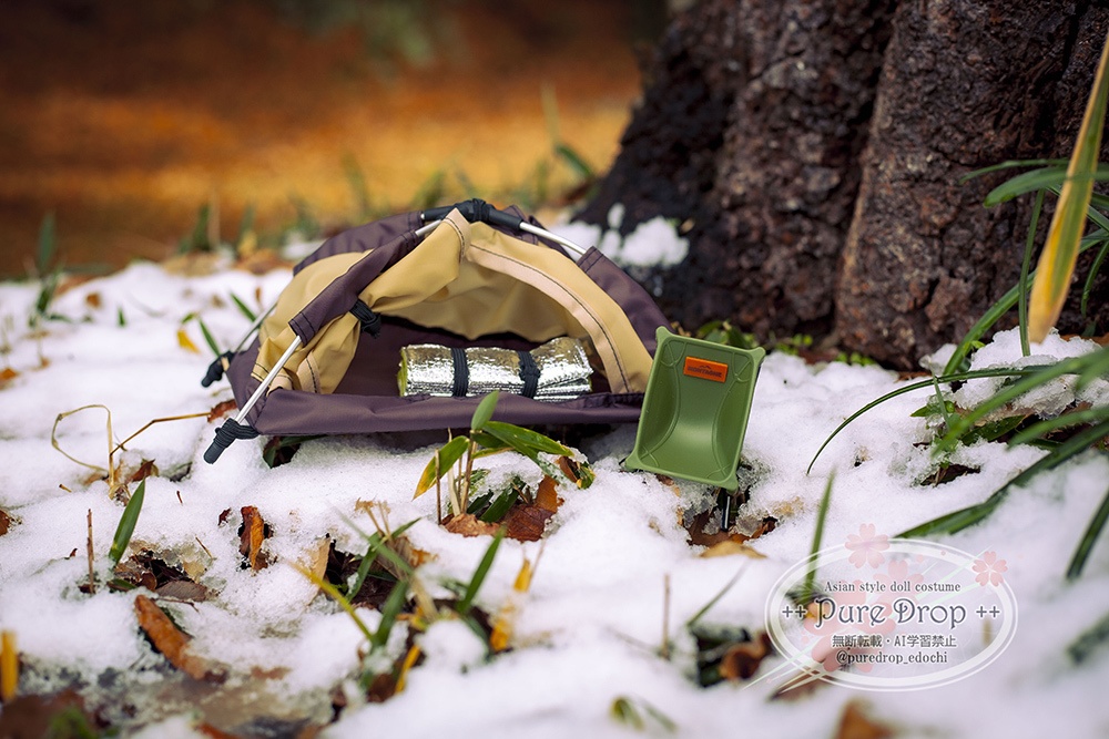 1/12サイズ　ソロドームテント　自立式テント　