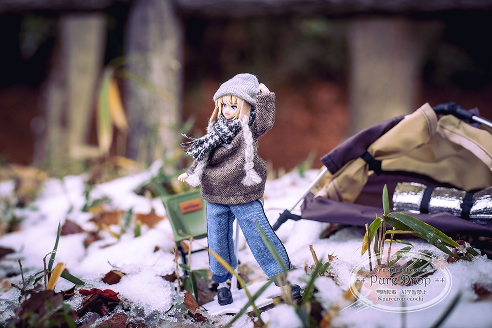 1/12サイズ ソロドームテント 自立式テント