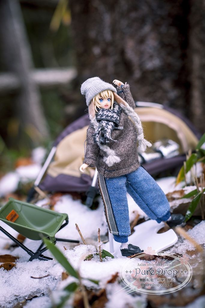 1/12サイズ ソロドームテント 自立式テント