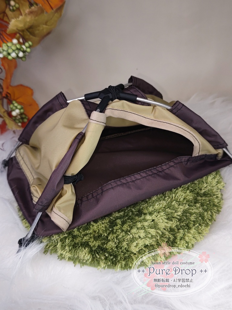 1/12サイズ ソロドームテント 自立式テント