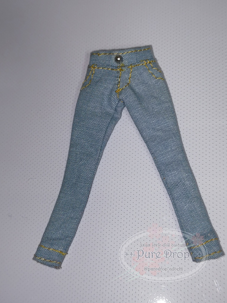1/12サイズ スリムジーンズ (創彩少女庭園・ドレスアップボディM)