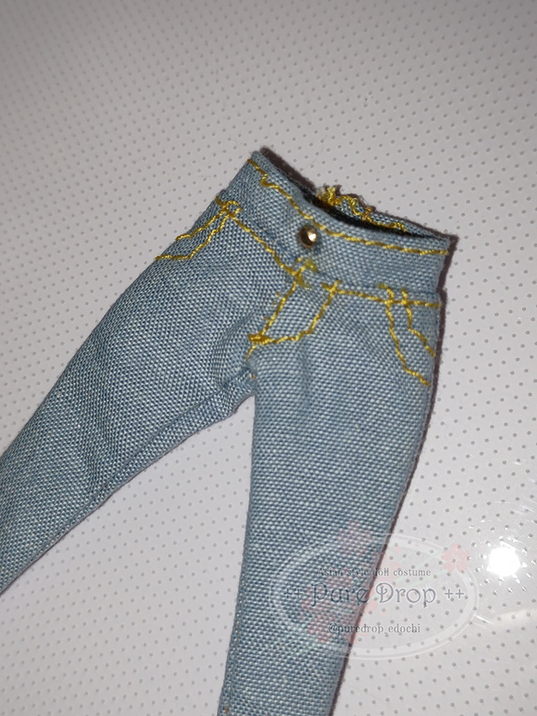 1/12サイズ スリムジーンズ (創彩少女庭園・ドレスアップボディM)