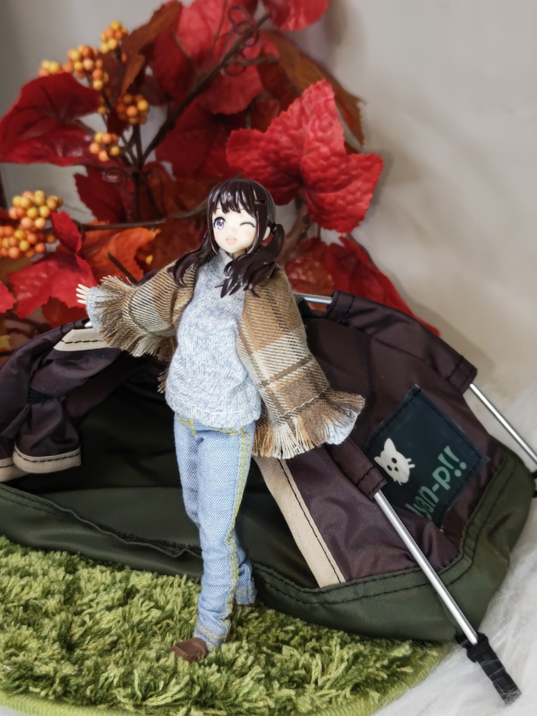 1/12サイズ ストール (創彩少女庭園・ドレスアップボディMで着用確認)