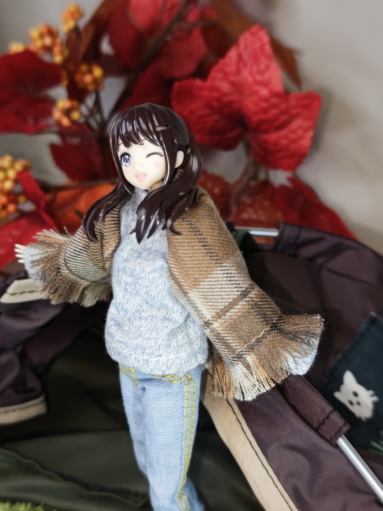 1/12サイズ ストール (創彩少女庭園・ドレスアップボディMで着用確認)