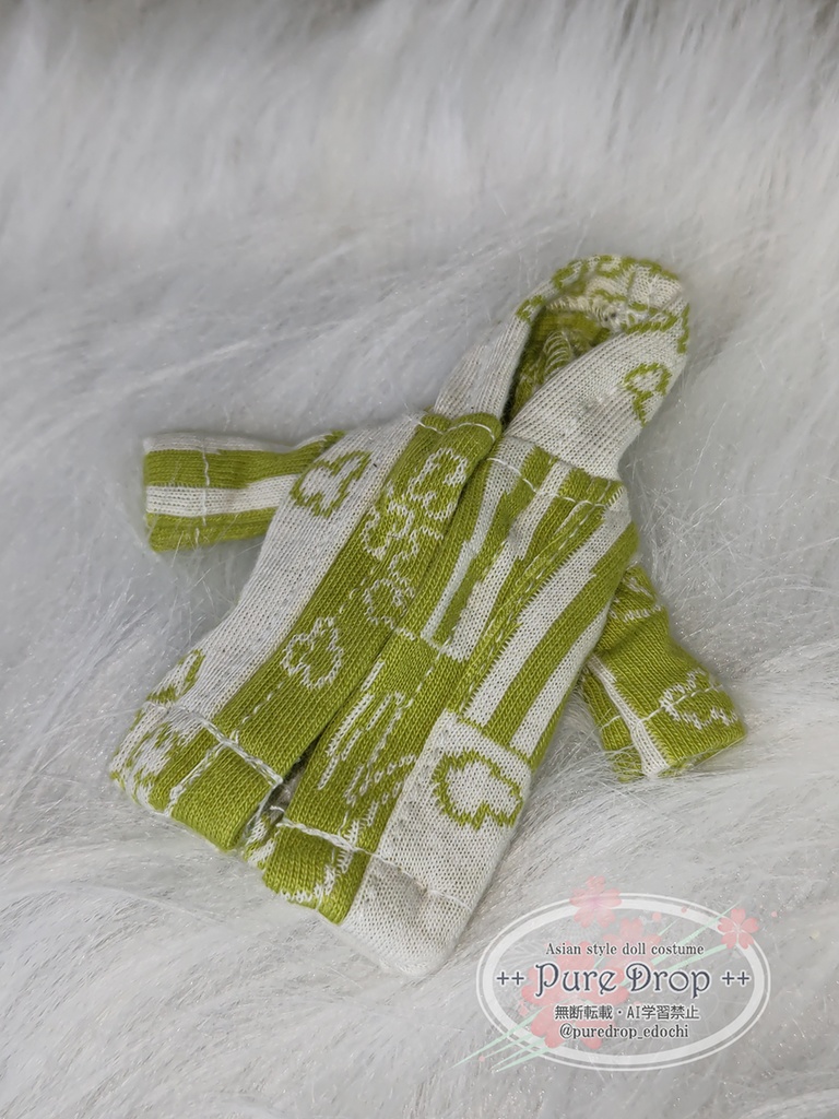 1/12 ニットパーカー (創彩少女庭園ドレスアップボディM・S着用確認)