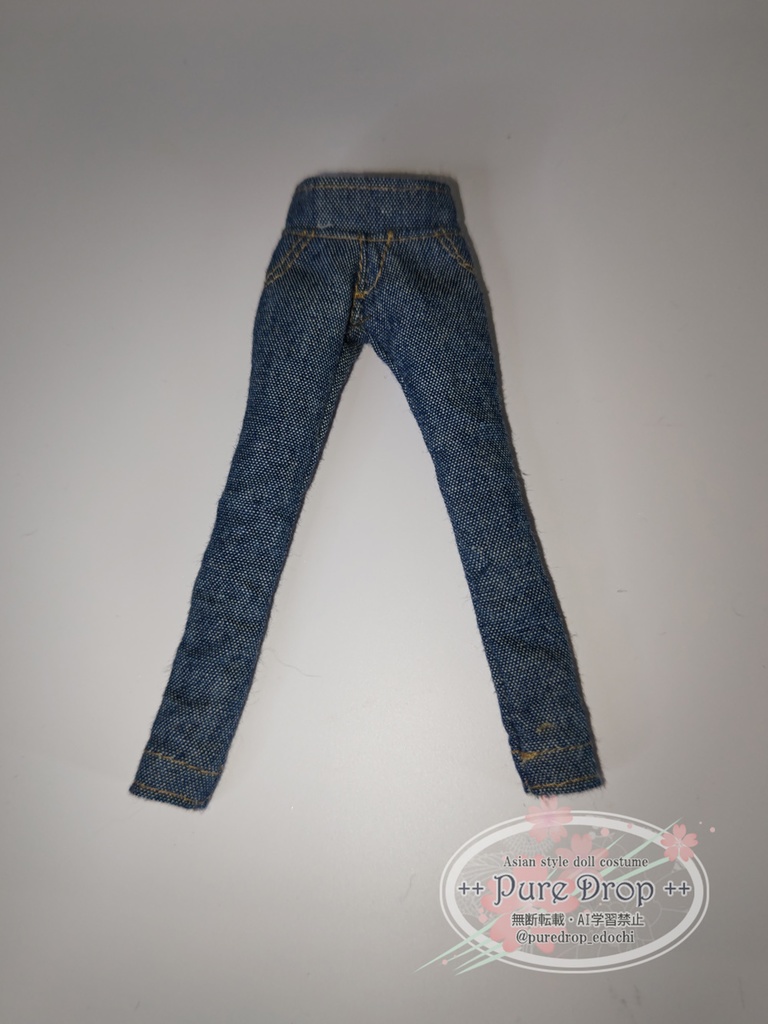 1/12 1/10 スリムジーンズ・ブルー(創彩少女庭園Lボディ確認)