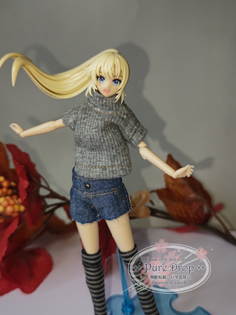 1/10 1/12 ホットパンツ (創彩少女庭園ドレスアップボディM・L 確認)