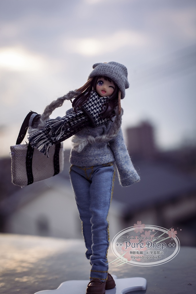 1/10 1/12 トートバッグ(モデル創彩少女庭園ドレスアップボディM)