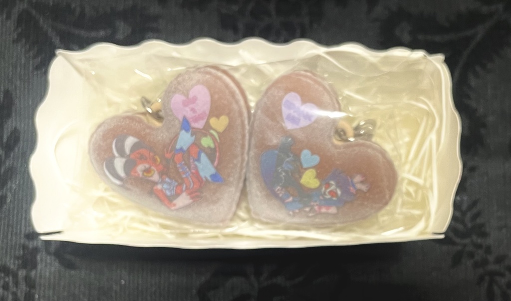 バレンタインストリツキーホルダー