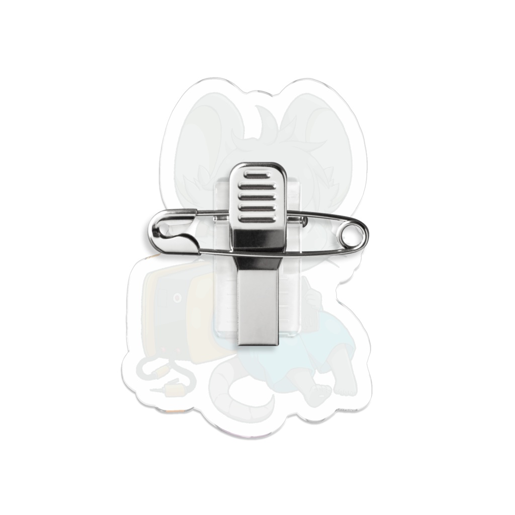 リーテン君アクリルバッジ