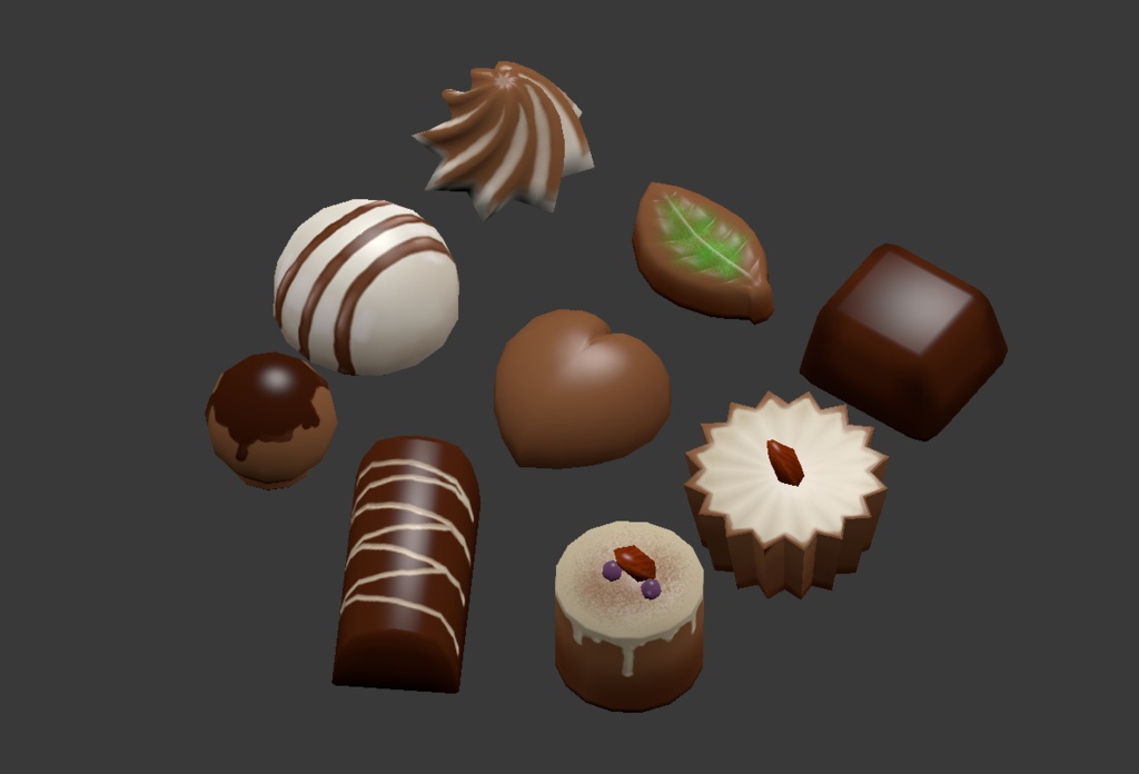 バーチャル手作りチョコレート 1.1