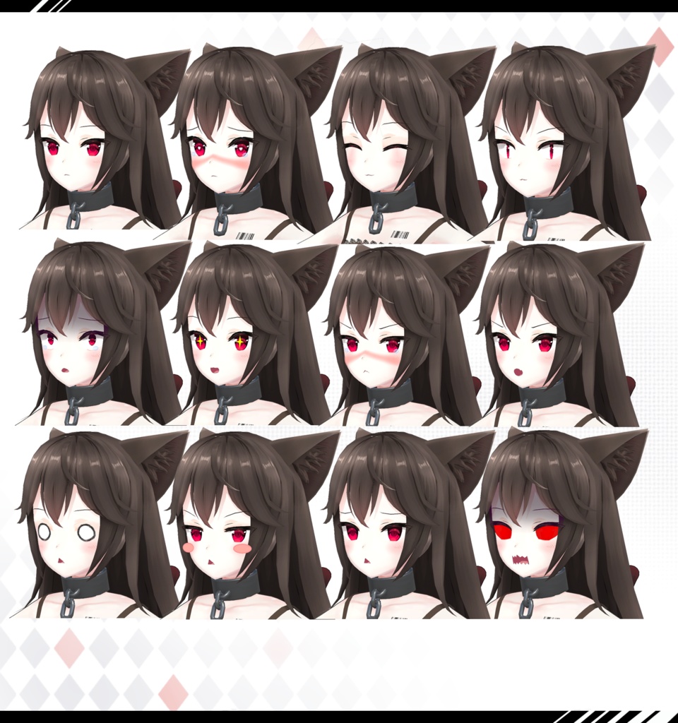 【オリジナル3Dモデル】asha-エシヤ