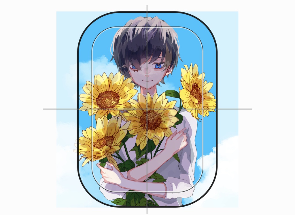【夏限定販売】77mmタテ缶バッジ
