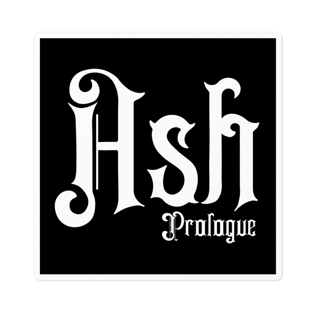 Ash Prologue 初期限定ステッカー