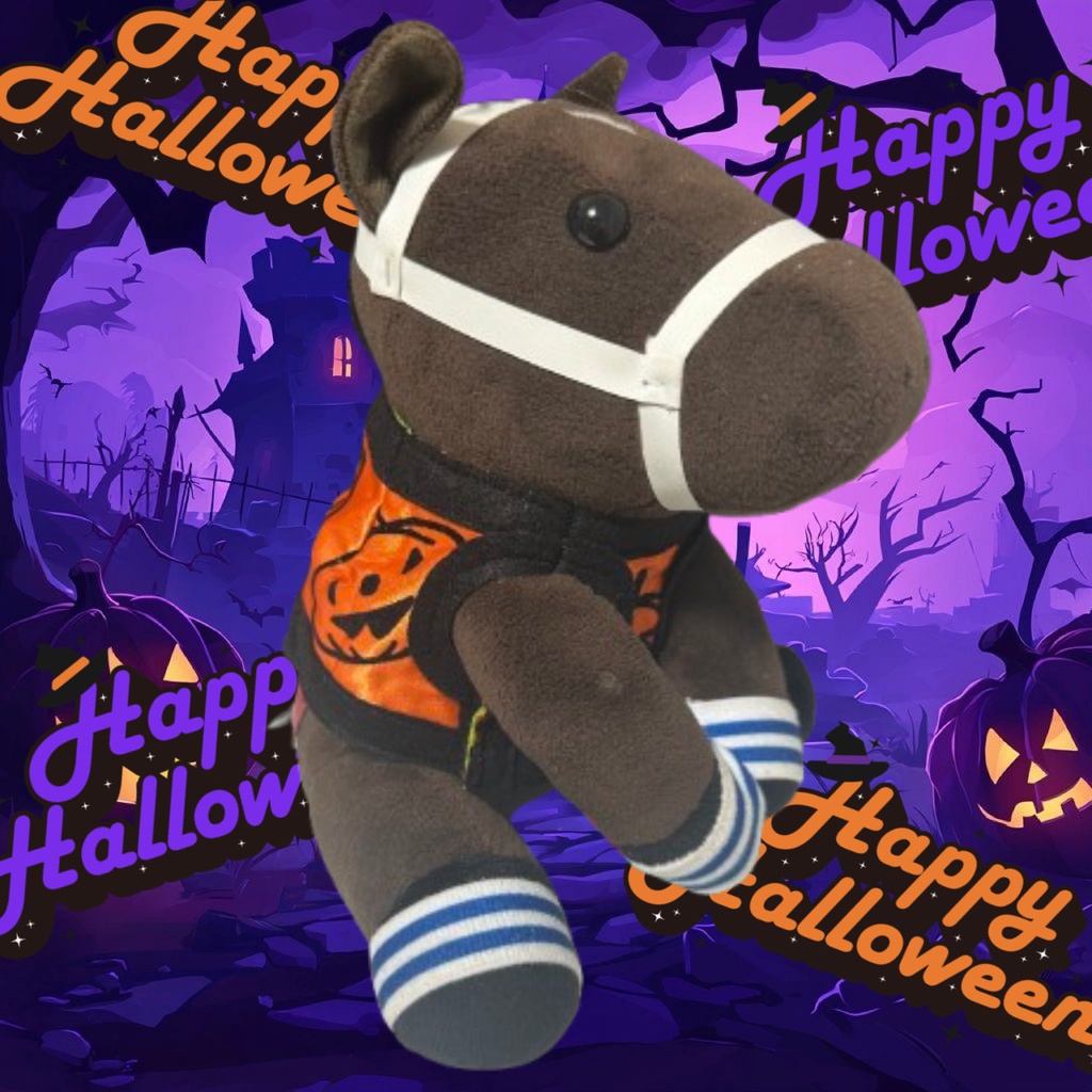 ⬛︎アイドルホース ◼️ハロウィン仮装⬛︎勝負服柄◼️(S)(マスコットサイズ) (M)レギュラーサイズ(L)ビッグサイズ ◼️勝負服着せ替え ( ぬい服 )