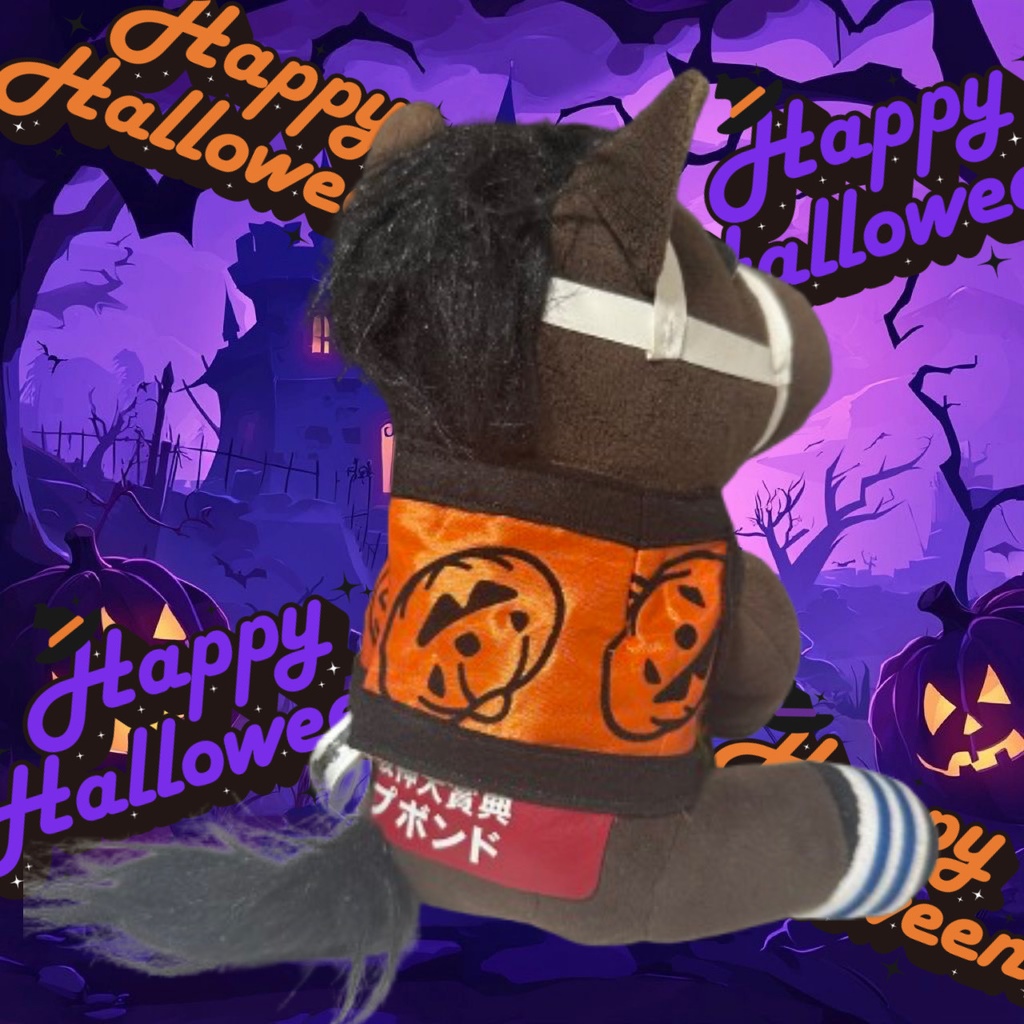 ⬛︎アイドルホース ◼️ハロウィン仮装⬛︎勝負服柄◼️(S)(マスコットサイズ) (M)レギュラーサイズ(L)ビッグサイズ ◼️勝負服着せ替え ( ぬい服 )
