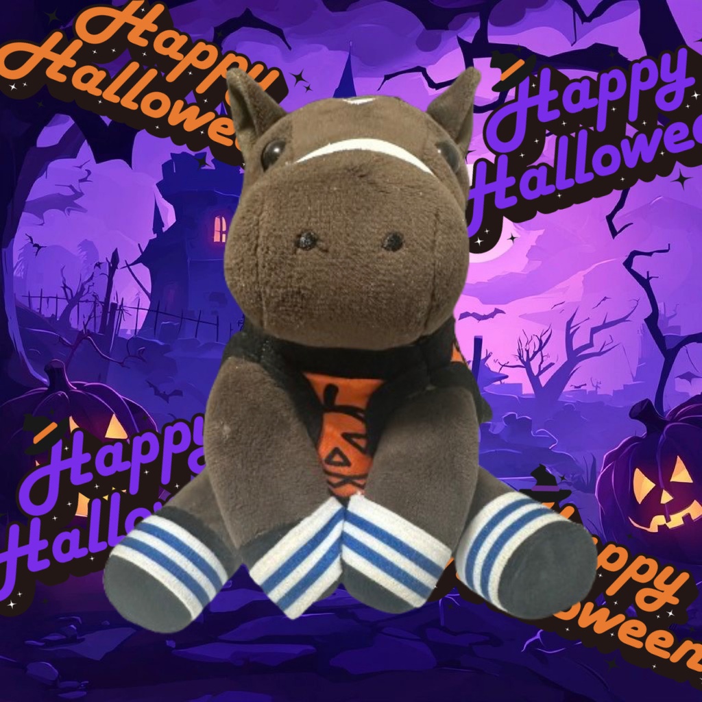 ⬛︎アイドルホース ◼️ハロウィン仮装⬛︎勝負服柄◼️(S)(マスコットサイズ) (M)レギュラーサイズ(L)ビッグサイズ ◼️勝負服着せ替え ( ぬい服 )