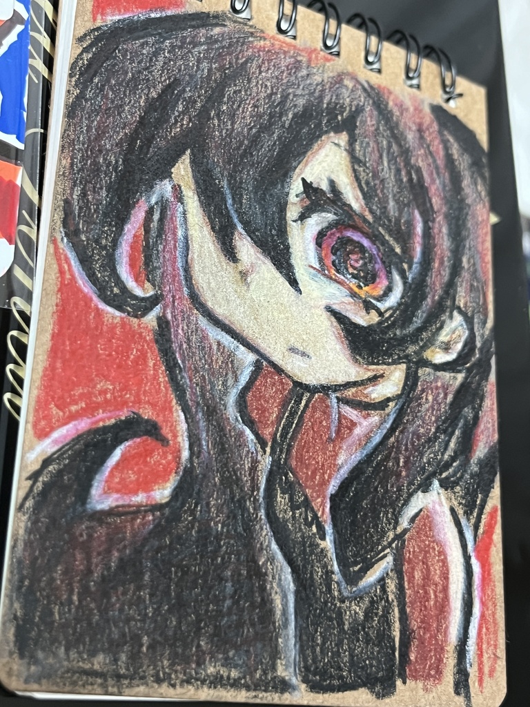 メモ帳表紙原画海