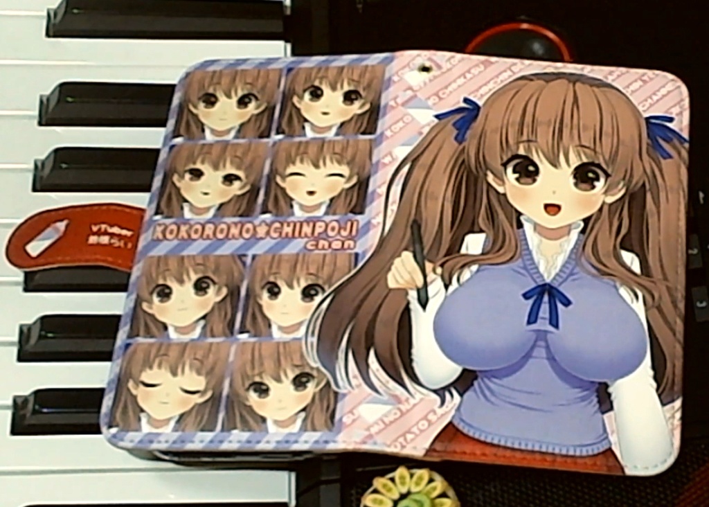 心のチンポジちゃん手帳型Androidスマホケース