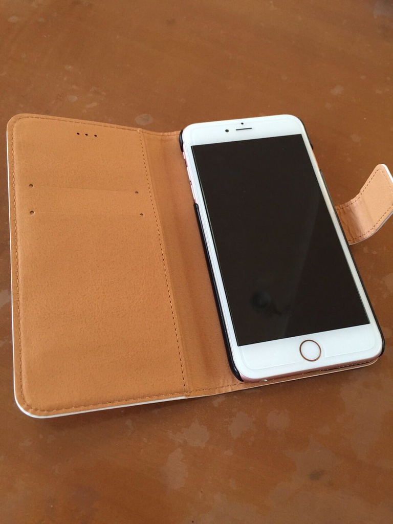 のじゃ■リババア狐さま(シロ&クロ)手帳型iPhoneケース