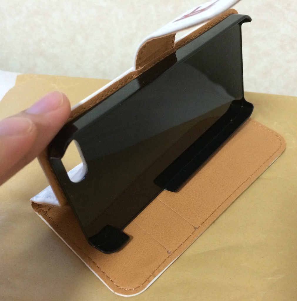 のじゃ■リババア狐さま(シロ&クロ)手帳型iPhoneケース