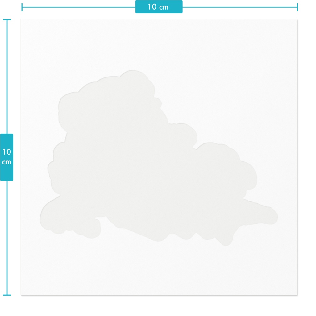 心のチンポジちゃん「ツリ目★無罪パンダ」ステッカー(地べた座りver.)