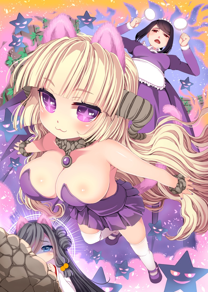 だいにゃおう様ブランケット(twitter2万フォロワーさん感謝絵)