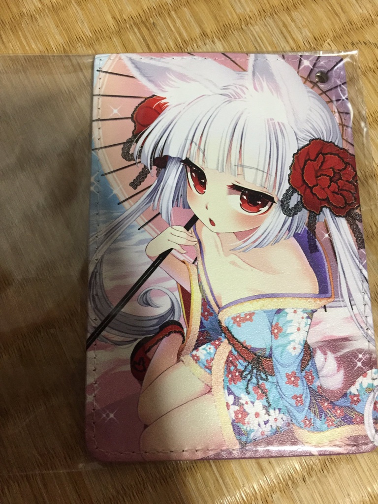 のじゃロリババア狐さま(シロ)パスケース