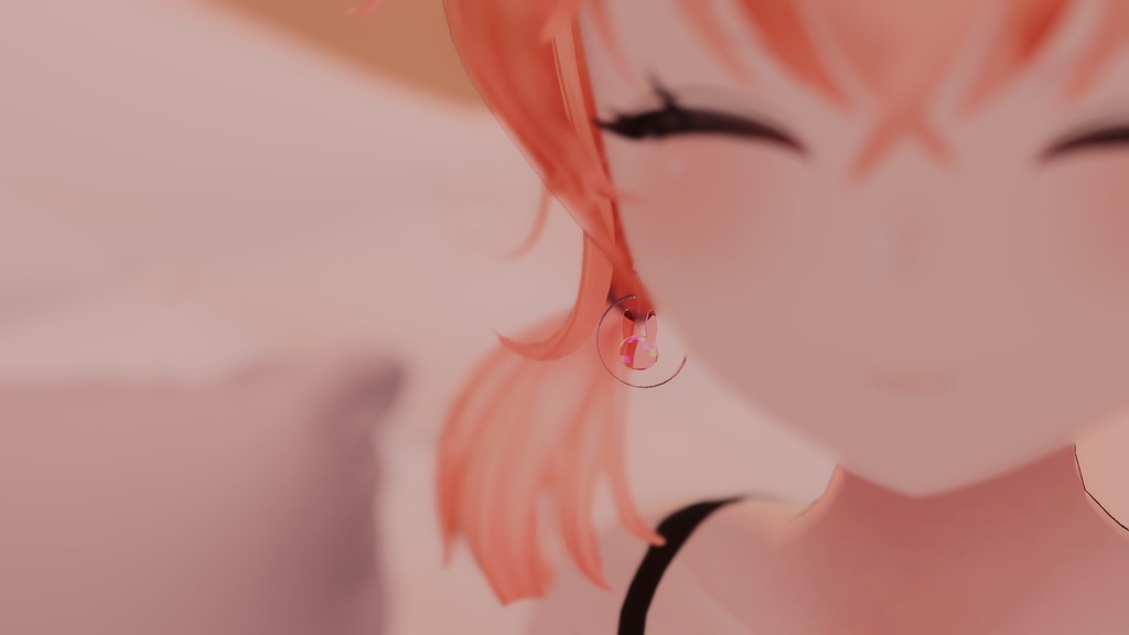 jewel rabbit earring