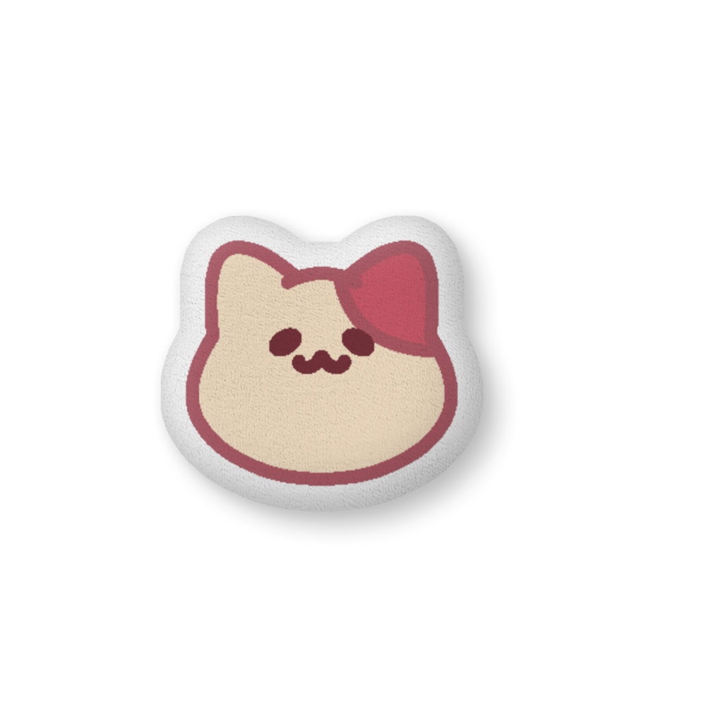両面猫ちゃんクッション