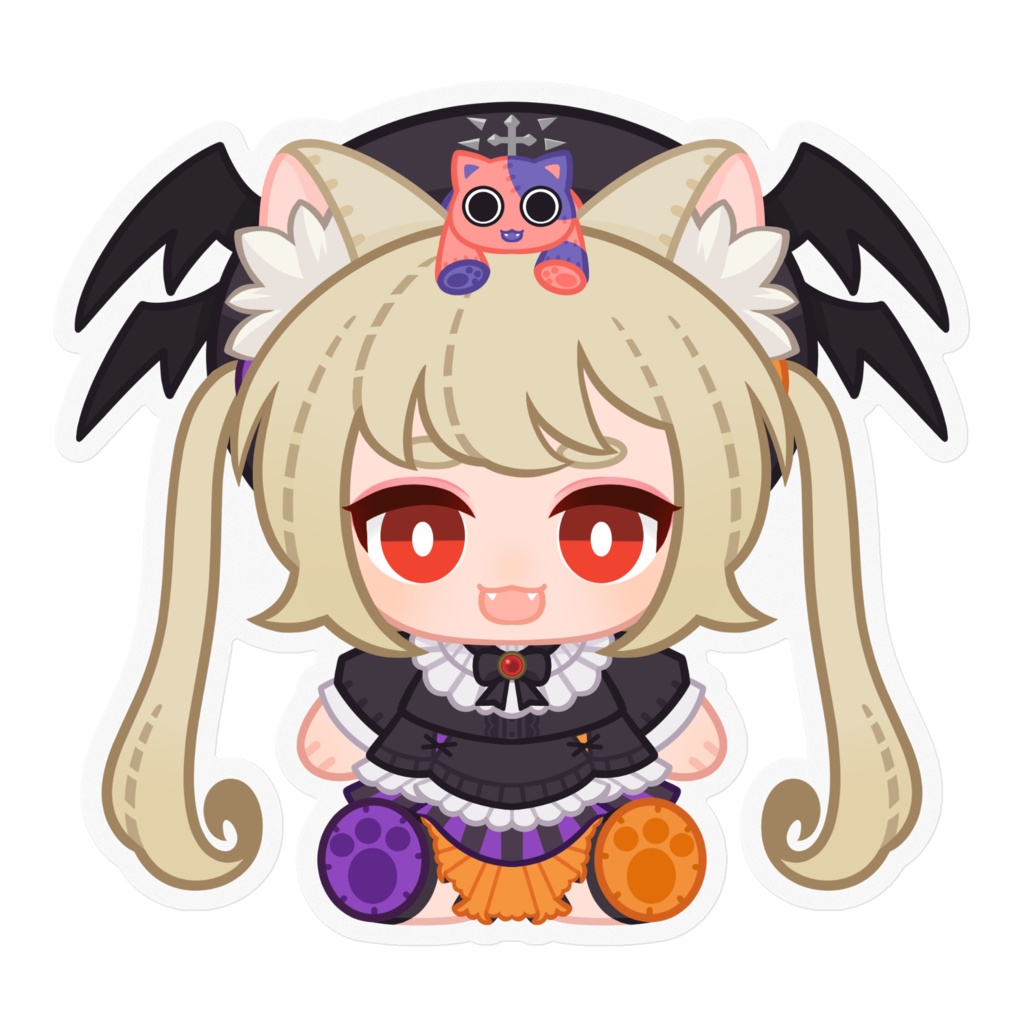 3周年記念イラスト / ステッカー全4種