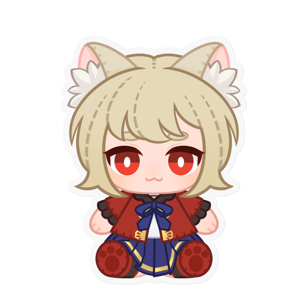 3周年記念イラスト / ステッカー全4種