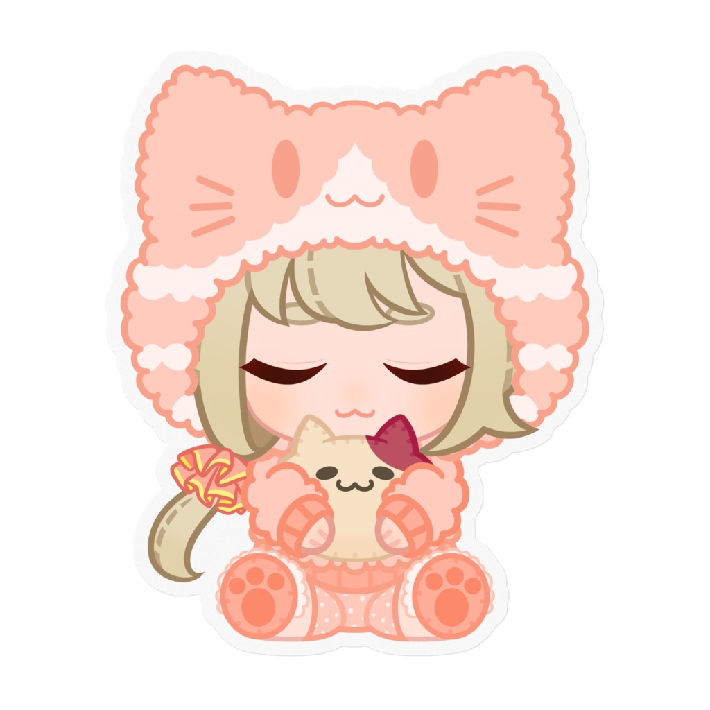 3周年記念イラスト / ステッカー全4種