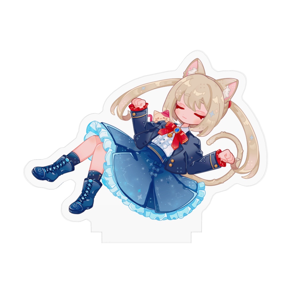 アクリルフィギュア すやすや猫ver