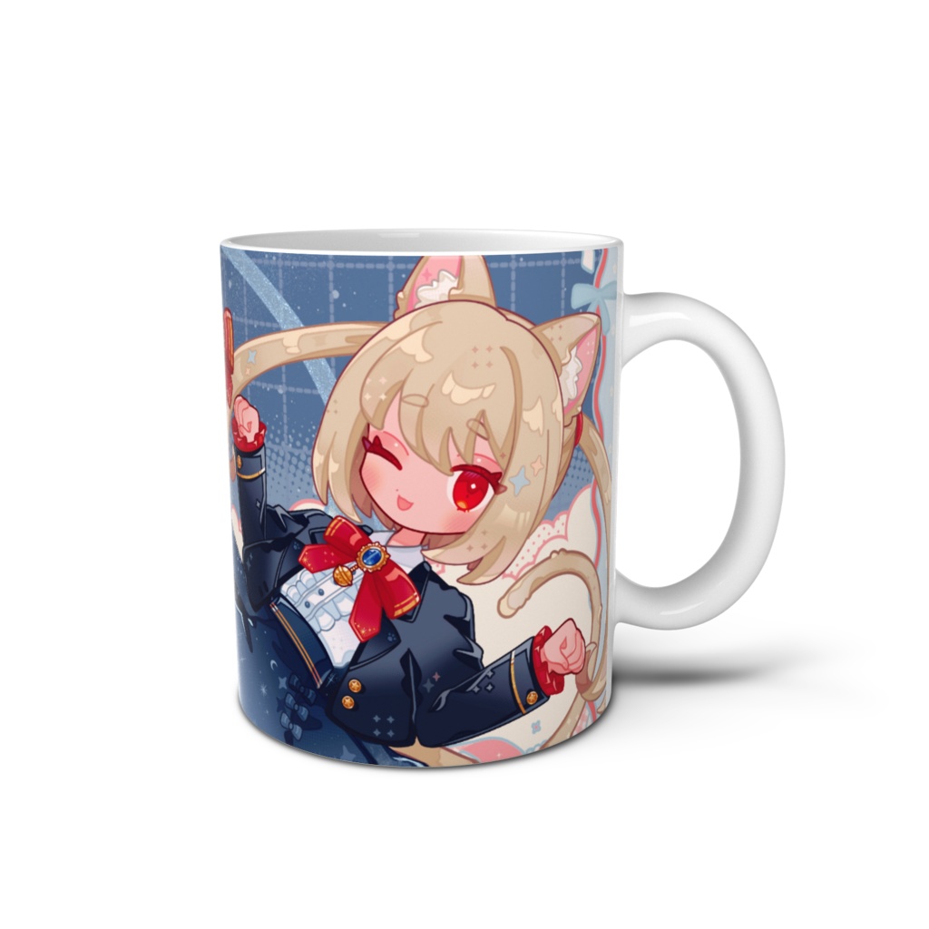 鏡猫マグカップ