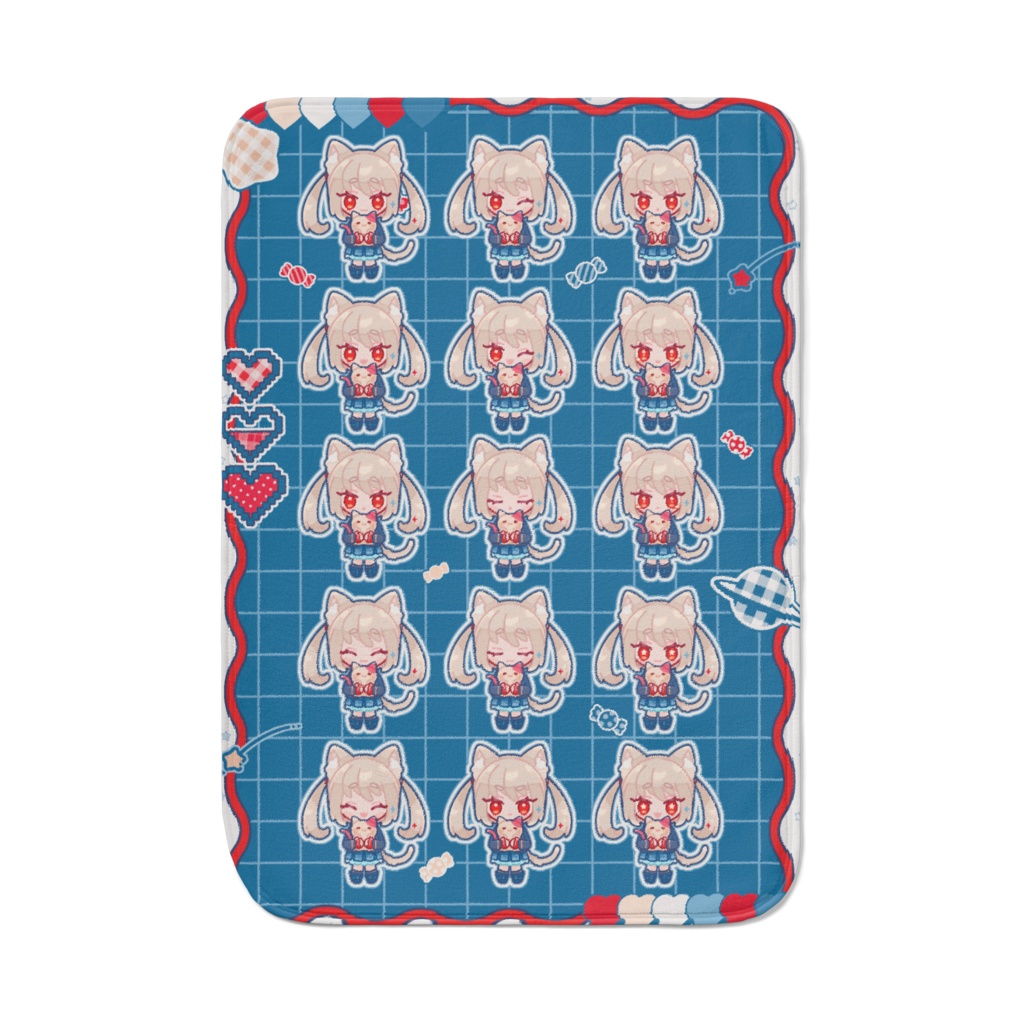 ちび猫ブランケット