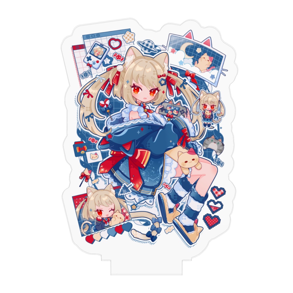 アクリルフィギュア(ゲーマー姿Ver)