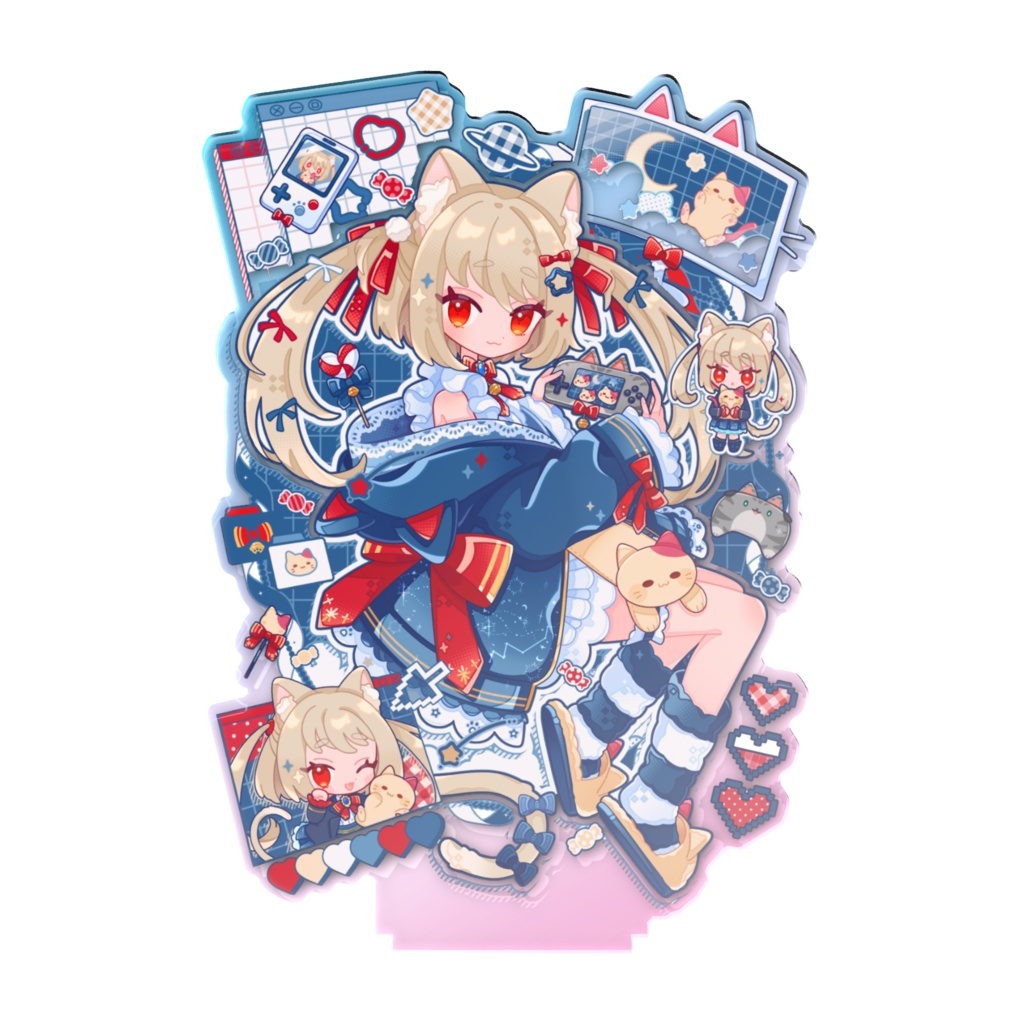 オーロラアクリルスタンド(ゲーマー姿Ver)