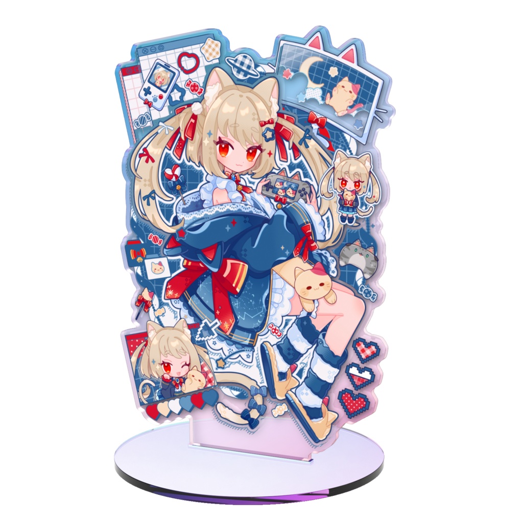 オーロラアクリルスタンド(ゲーマー姿Ver)