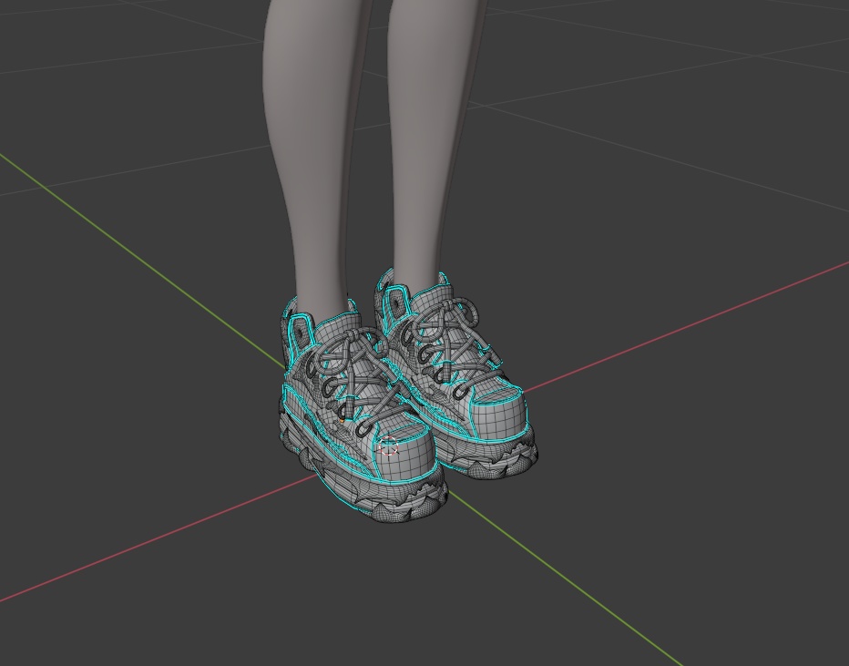 Shoes oversiZe (6 avatares)