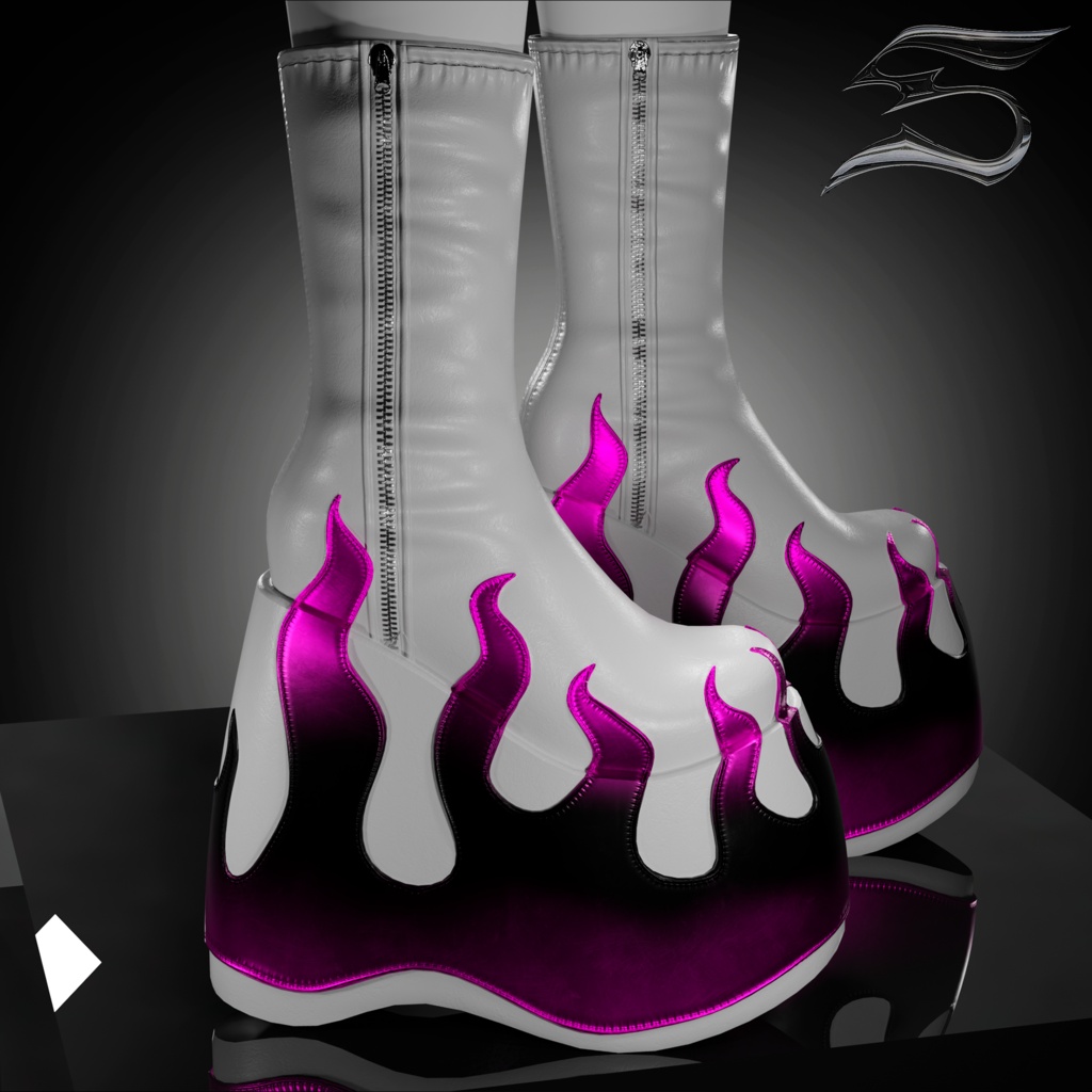Mini Boots Flame (6 avatars)