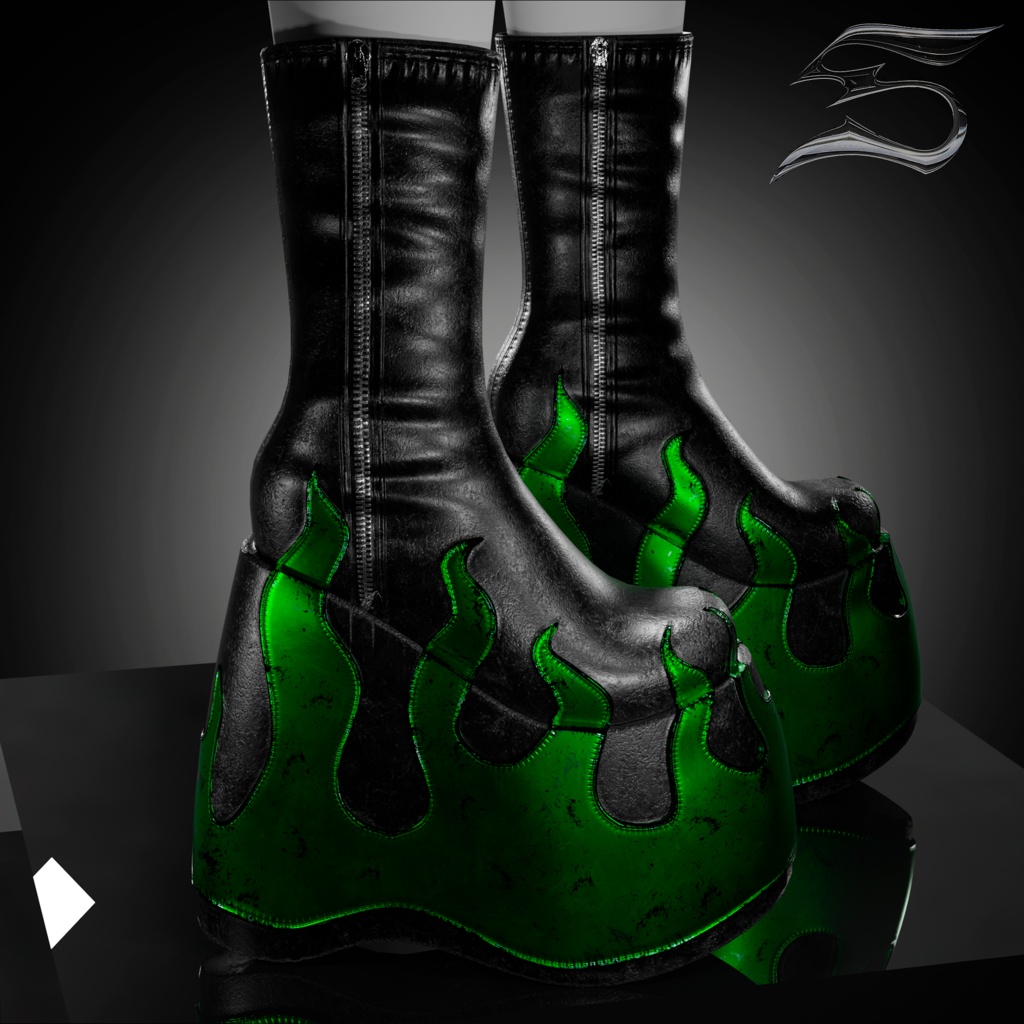 Mini Boots Flame (6 avatars)
