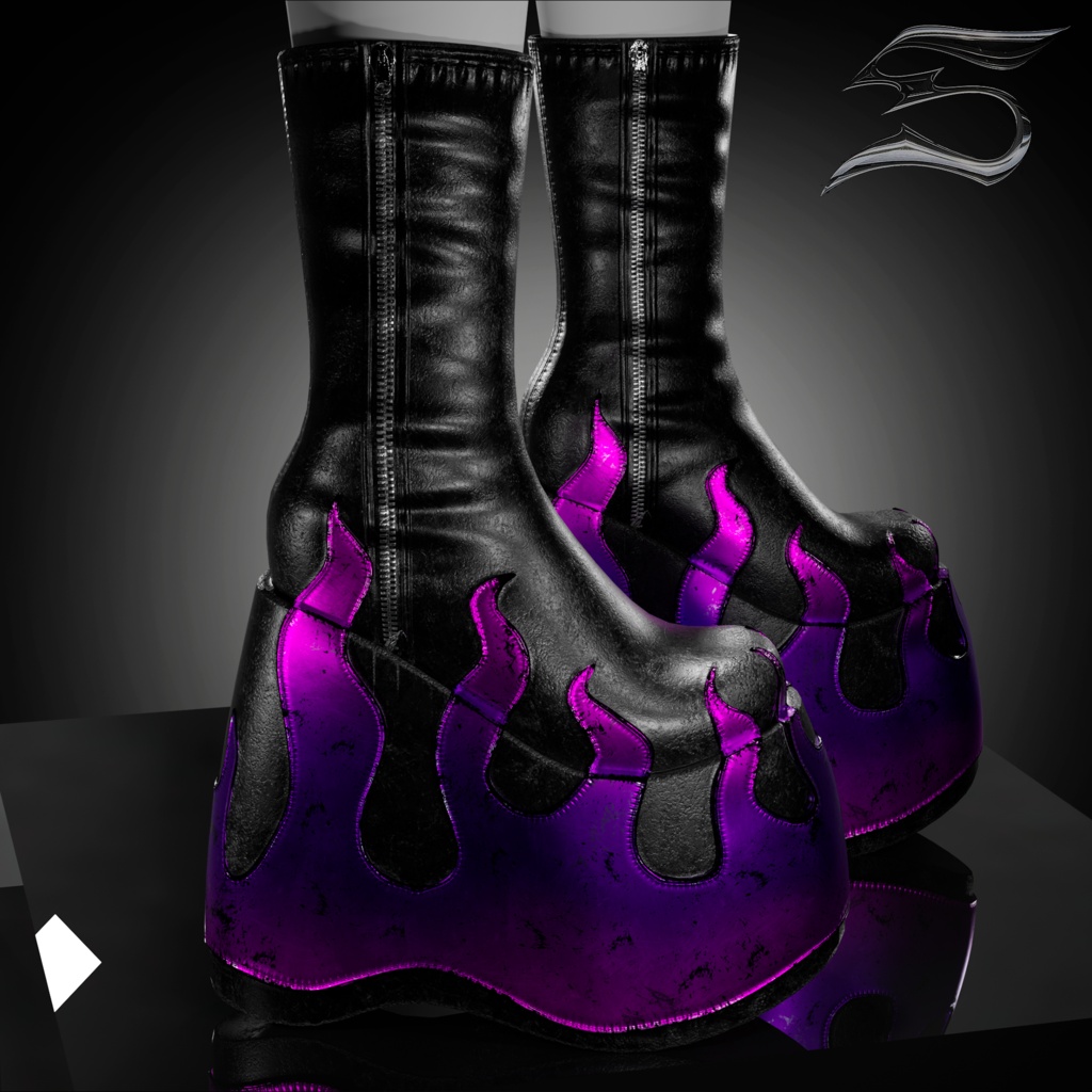 Mini Boots Flame (6 avatars)