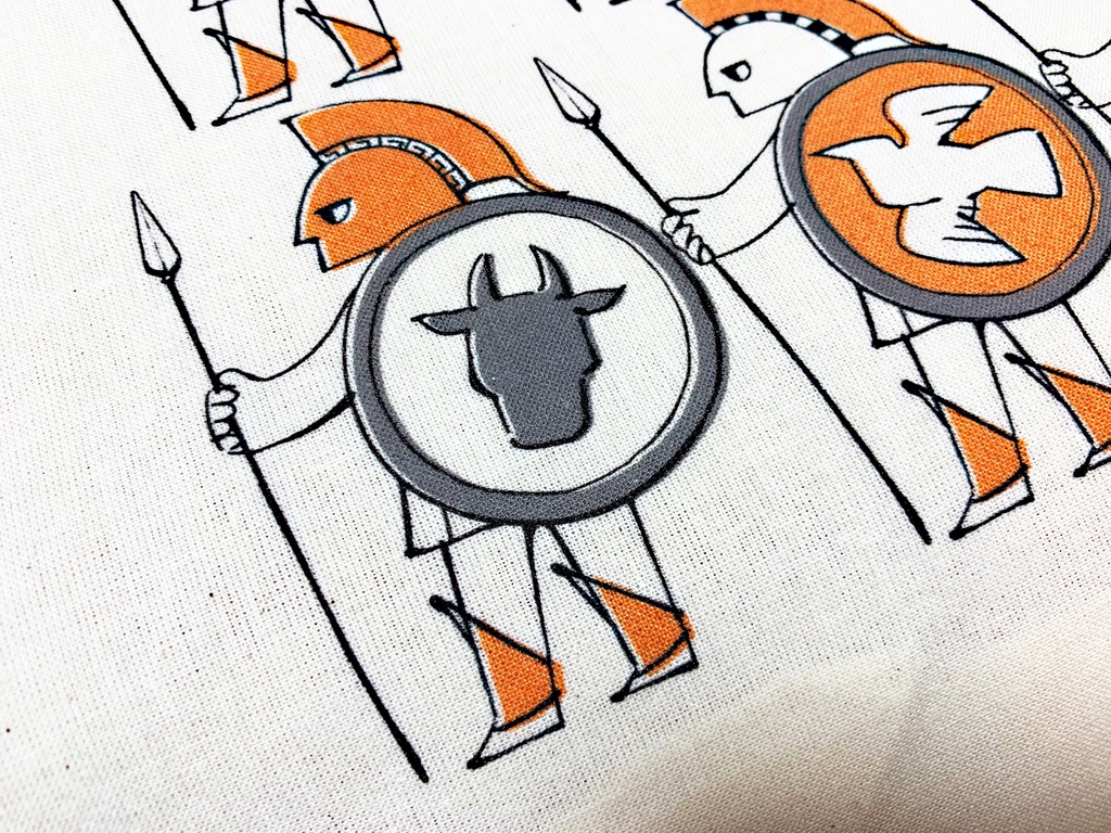 ファランクス(密集陣形)トートバッグ #古代ギリシャナイト