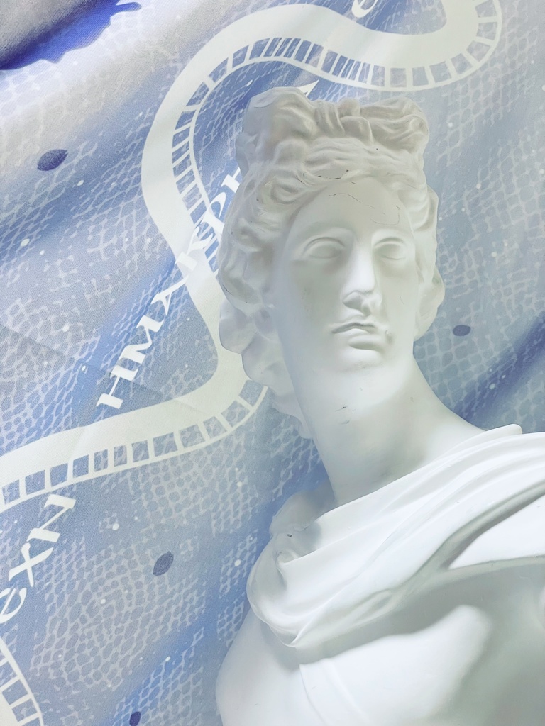 アスクレピオスの蛇ストール #古代ギリシャナイト