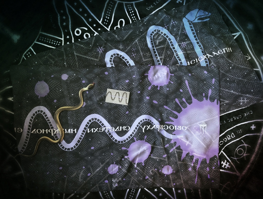 アスクレピオスの蛇ストール #古代ギリシャナイト