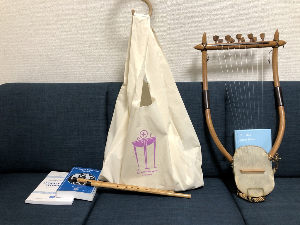 線文字Bマルシェバッグ ~オリンピア大祭 ver.~ #古代ギリシャナイト