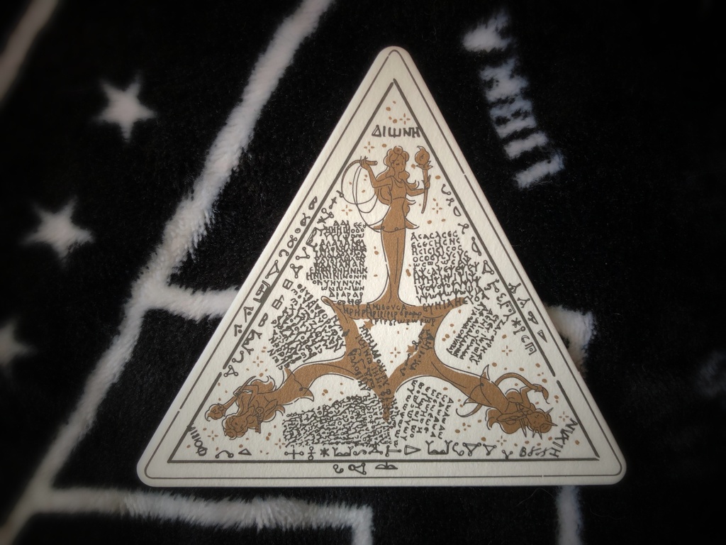 イユンクス魔術コースター【古代ギリシャ魔術ブンブンごま】 #古代ギリシャナイト