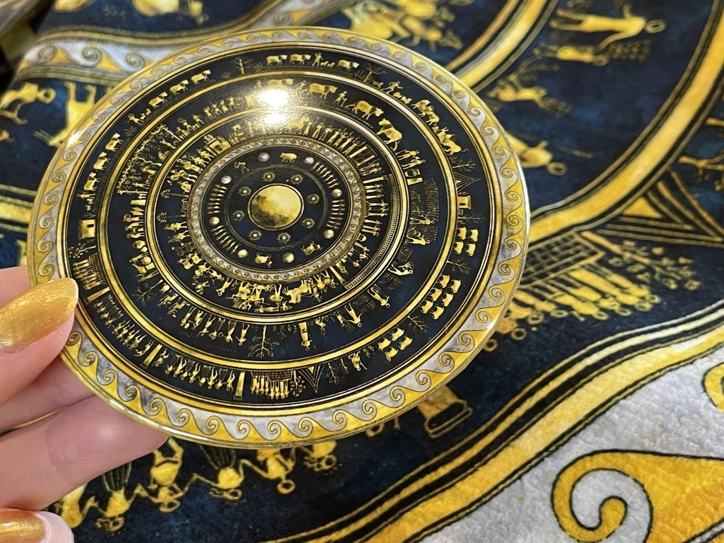 アキレウスの盾 BIG缶バッジ (スタンドパーツ付) #古代ギリシャナイト